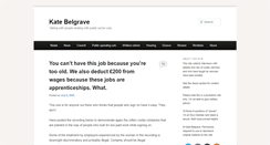 Desktop Screenshot of katebelgrave.com